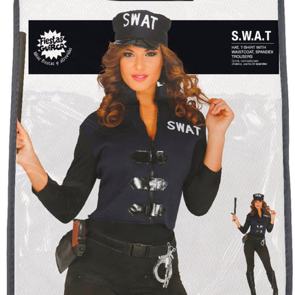 Swat Kostuum Dames - Partywinkel - 8434077778654