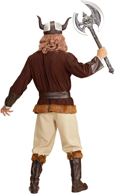 Costume de viking homme brun 5 pièces