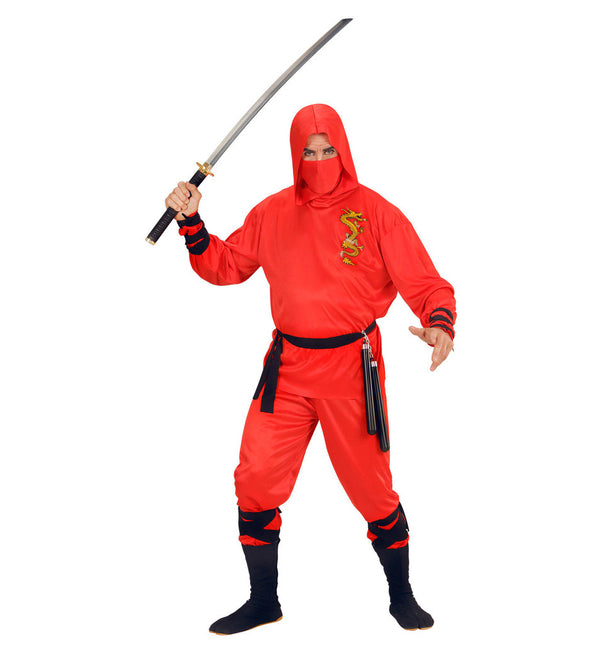 Costume de dragon rouge Ninja pour enfant