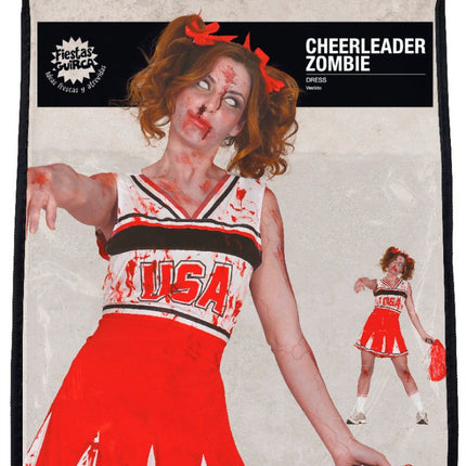 Zombie cheerleader - Partywinkel - 8434077779255