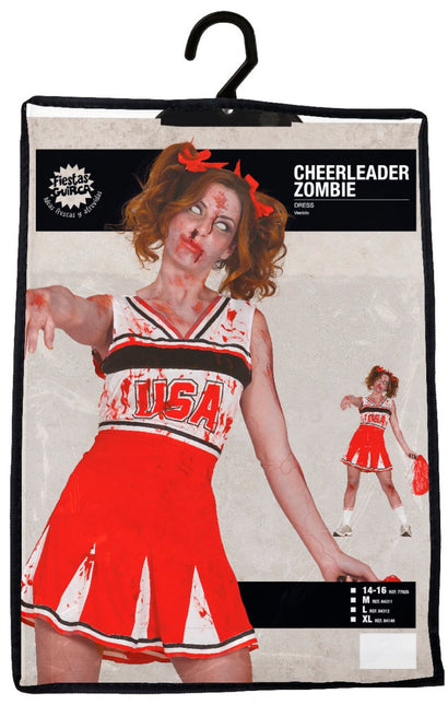 Zombie cheerleader - Partywinkel - 8434077779255