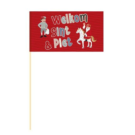 Drapeau ondulant de Sinterklaas 22cm