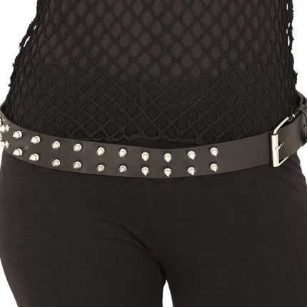 Zwarte Riem Stud 1,3m - Partywinkel - 8434077167854